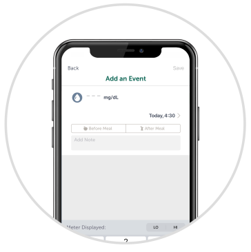 Smartphone screen showing 'Add an Event' interface with date and time input fields Smartphone screen showing 'Add an Event' interface with date and time input fields