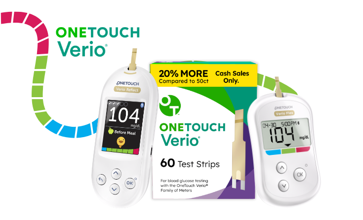 OneTouch Verio test strips - fast accurate results
