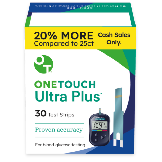 OneTouch Ultra Plus® test strips
