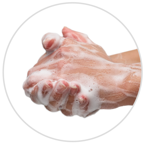 Wash your hands before testing blood sugar