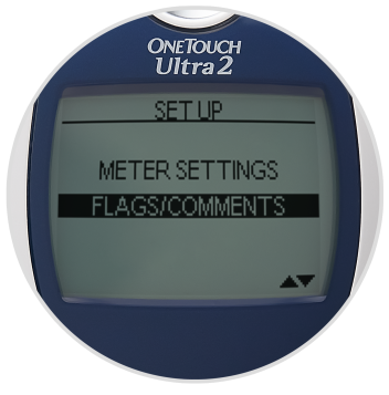 Screen on ultra 2 meter to add flags/comments