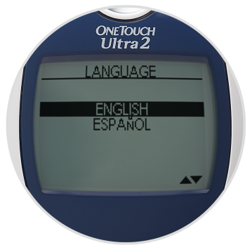 Screen on ultra 2 meter to select language Screen on ultra 2 meter to select language