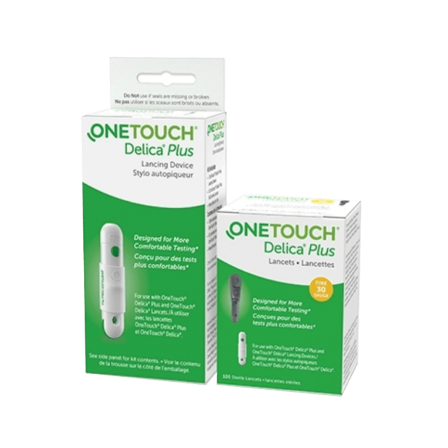 OneTouch® Delica® Plus lancing Device boxes
