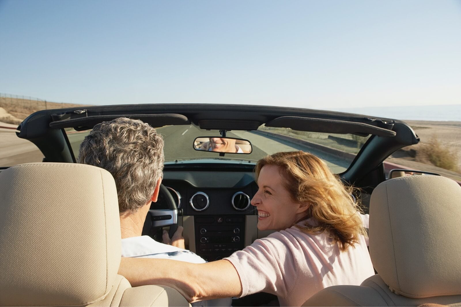Driving in Covertable