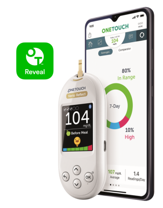 OneTouch Reveal mobile application for Verio Flex
