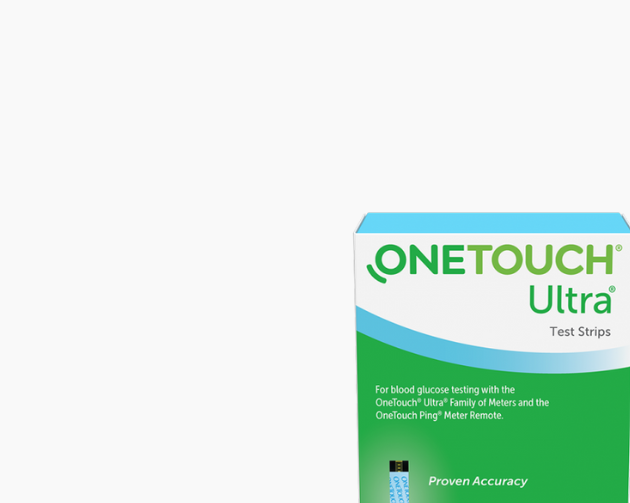 OneTouch Verio® test strips  OneTouch® Professional Support