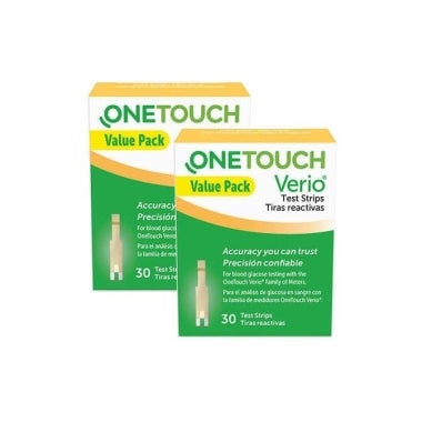 OneTouch Verio Flex Blood Glucose Meter Mmol / L Plus Test Strips - New +  Ovp V