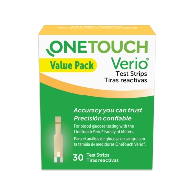 OneTouch Verio Test Strips 30 count