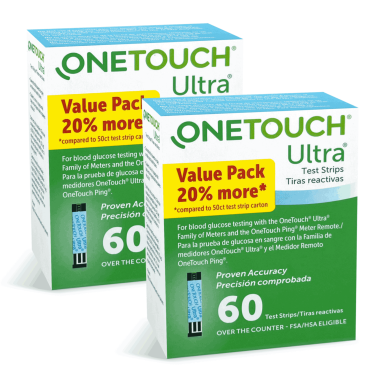 OneTouch® Ultra® test strips - 120 Count