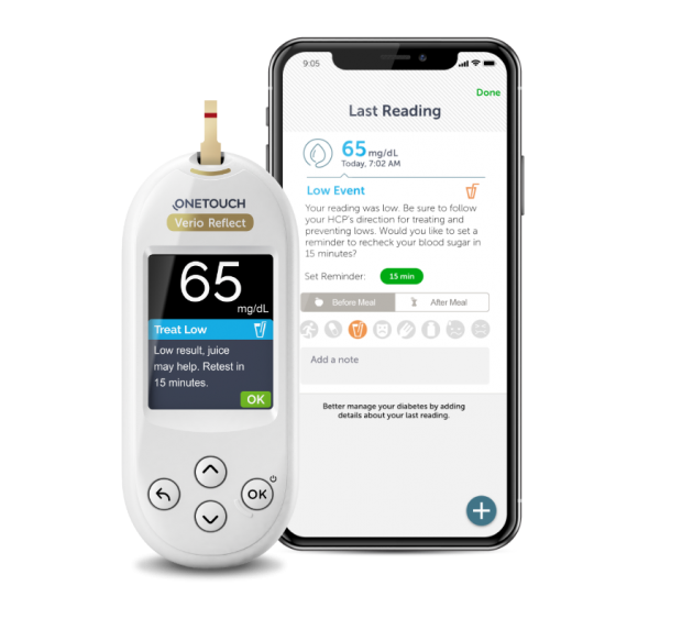 OneTouch Verio Reflect® meter