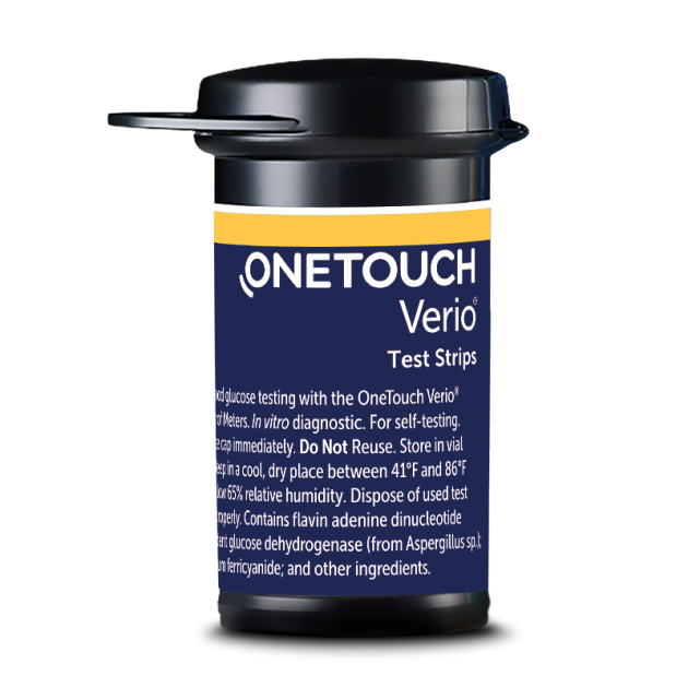 OneTouch Verio® test strips black box