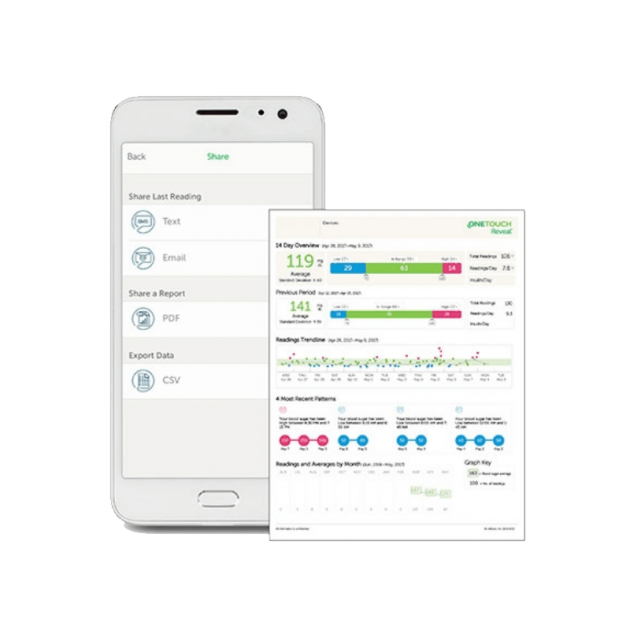 Onetouch Reveal Mobile And Web Apps Logbook Onetouch