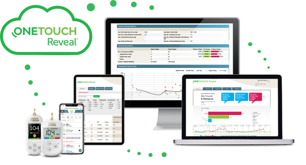 OneTouch Reveal® mobile app capabilities