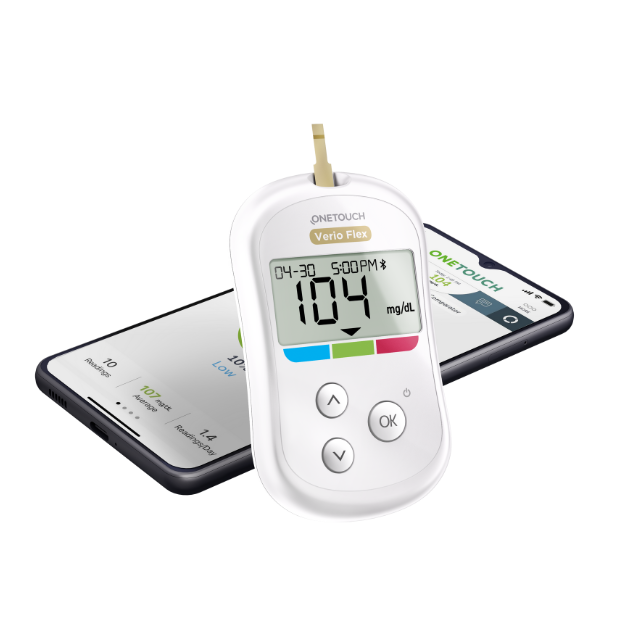 OneTouch Verio Flex Blood Glucose Monitoring Meter - White, 1 ct - Ralphs