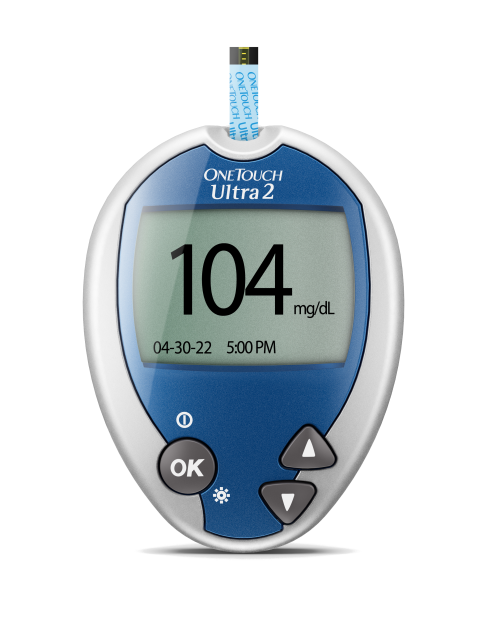 OneTouch Verio Reflect Blood Glucose Meter | Monitor For Sugar Test Kit  Includes Monitor, Lancing Device, 10 Sterile Lancets, and Carrying Case