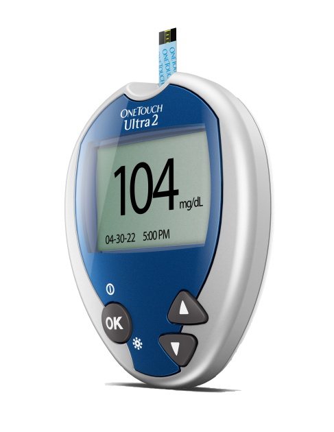 OneTouch blood glucose monitor meter